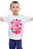 Заказать детскую футболку в Москве. Детская футболка классическая унисекс Сердечки от Дана Столыпина - готовые дизайны и нанесение принтов.