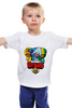 Заказать детскую футболку в Москве. Детская футболка классическая унисекс Brawl Stars LEON TRIO от vista12761@rambler.ru - готовые дизайны и нанесение принтов.