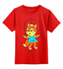 Заказать детскую футболку в Москве. Детская футболка классическая унисекс Лисичка со скакалками от T-shirt print  - готовые дизайны и нанесение принтов.