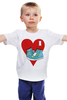 Заказать детскую футболку в Москве. Детская футболка классическая унисекс Я люблю кеды! от nopperapon - готовые дизайны и нанесение принтов.