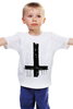 Заказать детскую футболку в Москве. Детская футболка классическая унисекс Крест от rossoneri - готовые дизайны и нанесение принтов.
