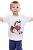 Заказать детскую футболку в Москве. Детская футболка классическая унисекс Unicorn от balden - готовые дизайны и нанесение принтов.