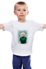 Заказать детскую футболку в Москве. Детская футболка классическая унисекс Монро в зеленом от bekki19 - готовые дизайны и нанесение принтов.