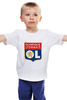 Заказать детскую футболку в Москве. Детская футболка классическая унисекс Olympique Lyonnais от THE_NISE  - готовые дизайны и нанесение принтов.