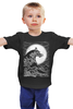 Заказать детскую футболку в Москве. Детская футболка классическая унисекс Наездник волны от ISliM - готовые дизайны и нанесение принтов.