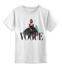 Заказать детскую футболку в Москве. Детская футболка классическая унисекс Vogue Style 🖤 от @kristy_art_k  - готовые дизайны и нанесение принтов.