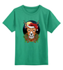 Заказать детскую футболку в Москве. Детская футболка классическая унисекс Рождественский олень от T-shirt print  - готовые дизайны и нанесение принтов.