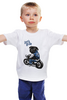 Заказать детскую футболку в Москве. Детская футболка классическая унисекс ✪Lets Ride Pug✪ от balden - готовые дизайны и нанесение принтов.