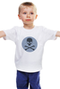 Заказать детскую футболку в Москве. Детская футболка классическая унисекс Skull от YellowCloverShop - готовые дизайны и нанесение принтов.