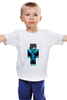 Заказать детскую футболку в Москве. Детская футболка классическая унисекс minecraft от printioo - готовые дизайны и нанесение принтов.