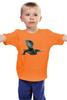 Заказать детскую футболку в Москве. Детская футболка классическая унисекс Ящерица от BAD OWL - готовые дизайны и нанесение принтов.