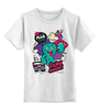 Заказать детскую футболку в Москве. Детская футболка классическая унисекс LOVE MUSIC от ANDREI M - готовые дизайны и нанесение принтов.