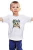 Заказать детскую футболку в Москве. Детская футболка классическая унисекс Панда в венке от 4erta - готовые дизайны и нанесение принтов.