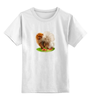 Заказать детскую футболку в Москве. Детская футболка классическая унисекс померанский шпиц от 50dd - готовые дизайны и нанесение принтов.