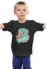 Заказать детскую футболку в Москве. Детская футболка классическая унисекс Smile от Franka  - готовые дизайны и нанесение принтов.