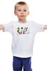 Заказать детскую футболку в Москве. Детская футболка классическая унисекс Муми-тролли от Mister Lunatic - готовые дизайны и нанесение принтов.