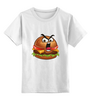 Заказать детскую футболку в Москве. Детская футболка классическая унисекс Гамбургер от THE_NISE  - готовые дизайны и нанесение принтов.