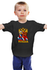 Заказать детскую футболку в Москве. Детская футболка классическая унисекс Россия   от T-shirt print  - готовые дизайны и нанесение принтов.