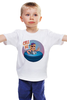 Заказать детскую футболку в Москве. Детская футболка классическая унисекс Call me  от ПРИНТЫ ПЕЧАТЬ  - готовые дизайны и нанесение принтов.
