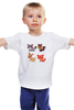 Заказать детскую футболку в Москве. Детская футболка классическая унисекс Милые Животные от fanart - готовые дизайны и нанесение принтов.