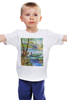 Заказать детскую футболку в Москве. Детская футболка классическая унисекс Весенняя рыбалка. от Vinli.shop  - готовые дизайны и нанесение принтов.