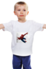 Заказать детскую футболку в Москве. Детская футболка классическая унисекс                 человек-паук от Андрей - готовые дизайны и нанесение принтов.