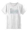 Заказать детскую футболку в Москве. Детская футболка классическая унисекс Морозный узор от Anstey  - готовые дизайны и нанесение принтов.