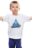 Заказать детскую футболку в Москве. Детская футболка классическая унисекс Мужская мгсу от dyzel - готовые дизайны и нанесение принтов.