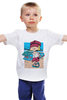 Заказать детскую футболку в Москве. Детская футболка классическая унисекс Super surfing  от ПРИНТЫ ПЕЧАТЬ  - готовые дизайны и нанесение принтов.