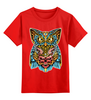 Заказать детскую футболку в Москве. Детская футболка классическая унисекс ◈ Owl and Skull ◈ от balden - готовые дизайны и нанесение принтов.