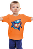Заказать детскую футболку в Москве. Детская футболка классическая унисекс ⚠SHARK⚠ от balden - готовые дизайны и нанесение принтов.