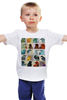 Заказать детскую футболку в Москве. Детская футболка классическая унисекс Птицы  от Eliza - готовые дизайны и нанесение принтов.