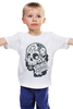 Заказать детскую футболку в Москве. Детская футболка классическая унисекс День Мертвых в Мексике от Weed Stuff`a - готовые дизайны и нанесение принтов.