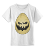 Заказать детскую футболку в Москве. Детская футболка классическая унисекс Humpty Dumpty - Halloween style от Maks Lange - готовые дизайны и нанесение принтов.