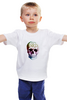 Заказать детскую футболку в Москве. Детская футболка классическая унисекс черепушка от THE_NISE  - готовые дизайны и нанесение принтов.
