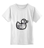 Заказать детскую футболку в Москве. Детская футболка классическая унисекс "No Kidding!" T-Shirt от Just kidding - готовые дизайны и нанесение принтов.