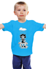 Заказать детскую футболку в Москве. Детская футболка классическая унисекс Лев под дождем от Anna Rosenrot - готовые дизайны и нанесение принтов.