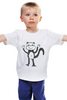Заказать детскую футболку в Москве. Детская футболка классическая унисекс Обезьянка от Franka  - готовые дизайны и нанесение принтов.