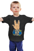 Заказать детскую футболку в Москве. Детская футболка классическая унисекс Приветствие Вулканианцев (Звездный Путь) от coolmag - готовые дизайны и нанесение принтов.