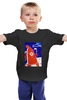 Заказать детскую футболку в Москве. Детская футболка классическая унисекс Советский плакат от posterman - готовые дизайны и нанесение принтов.