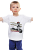 Заказать детскую футболку в Москве. Детская футболка классическая унисекс Мотокросс от denis01001 - готовые дизайны и нанесение принтов.
