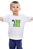 Заказать детскую футболку в Москве. Детская футболка классическая унисекс Сердитый Котик от trugift - готовые дизайны и нанесение принтов.