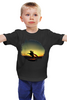 Заказать детскую футболку в Москве. Детская футболка классическая унисекс На коне от Оксана Музыка - готовые дизайны и нанесение принтов.