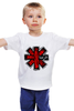 Заказать детскую футболку в Москве. Детская футболка классическая унисекс Red Hot Chilli Peppers от Fedor - готовые дизайны и нанесение принтов.