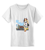 Заказать детскую футболку в Москве. Детская футболка классическая унисекс Девушка от Ирина - готовые дизайны и нанесение принтов.