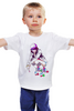 Заказать детскую футболку в Москве. Детская футболка классическая унисекс Модница от YellowCloverShop - готовые дизайны и нанесение принтов.