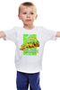 Заказать детскую футболку в Москве. Детская футболка классическая унисекс Хамелеон.  от Zorgo-Art  - готовые дизайны и нанесение принтов.
