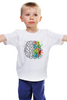 Заказать детскую футболку в Москве. Детская футболка классическая унисекс Полушария Мозга от MariYang  - готовые дизайны и нанесение принтов.