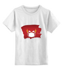 Заказать детскую футболку в Москве. Детская футболка классическая унисекс Флэш (Коллекция: Герои носят маски) от GeekFox  - готовые дизайны и нанесение принтов.