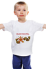 Заказать детскую футболку в Москве. Детская футболка классическая унисекс Георгиевская лента от Виктор Гришин - готовые дизайны и нанесение принтов.